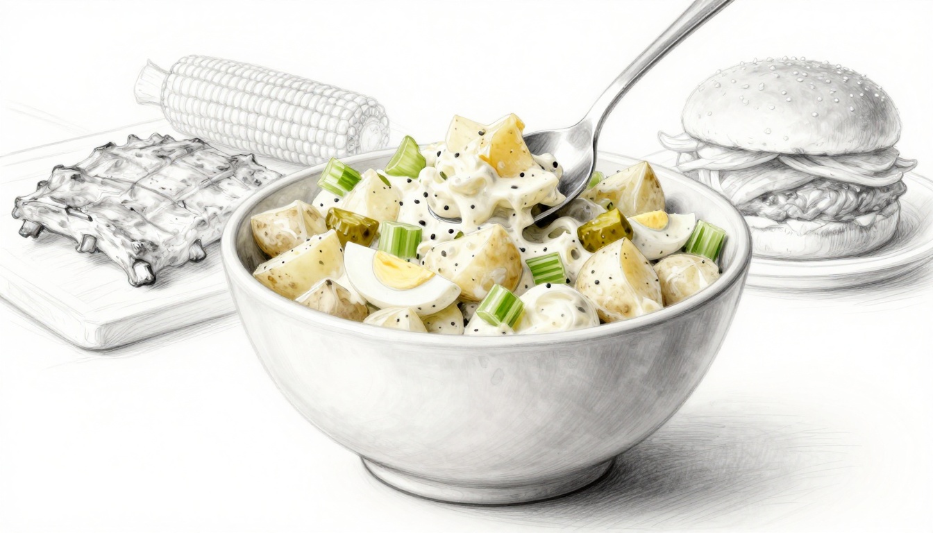 classic American potato salad