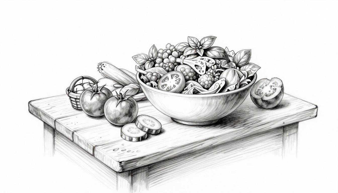farm-to-table summer salads